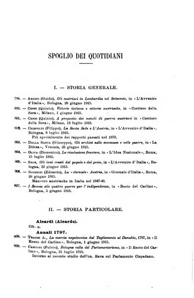 Rassegna storica del Risorgimento organo della Società nazionale per la storia del Risorgimento italiano