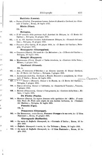 Rassegna storica del Risorgimento organo della Società nazionale per la storia del Risorgimento italiano