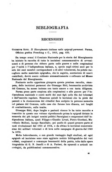 Rassegna storica del Risorgimento organo della Società nazionale per la storia del Risorgimento italiano