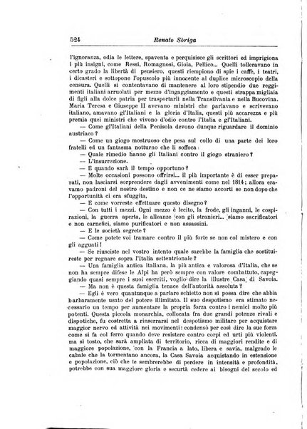 Rassegna storica del Risorgimento organo della Società nazionale per la storia del Risorgimento italiano