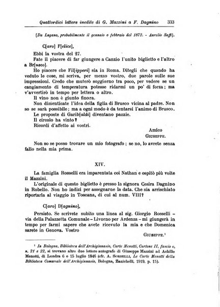 Rassegna storica del Risorgimento organo della Società nazionale per la storia del Risorgimento italiano