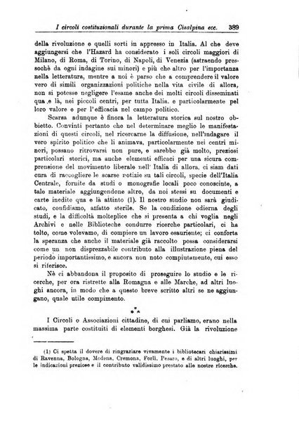 Rassegna storica del Risorgimento organo della Società nazionale per la storia del Risorgimento italiano