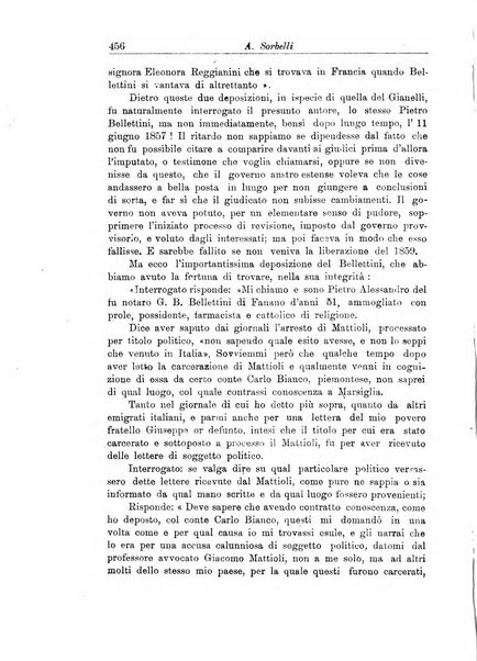 Rassegna storica del Risorgimento organo della Società nazionale per la storia del Risorgimento italiano