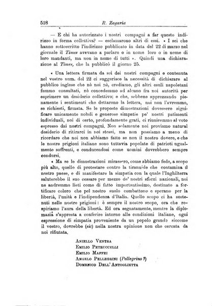 Rassegna storica del Risorgimento organo della Società nazionale per la storia del Risorgimento italiano