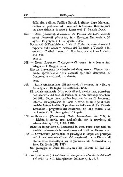 Rassegna storica del Risorgimento organo della Società nazionale per la storia del Risorgimento italiano