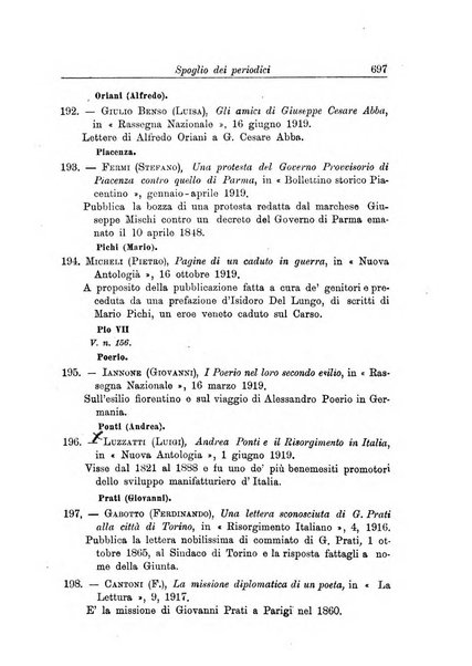 Rassegna storica del Risorgimento organo della Società nazionale per la storia del Risorgimento italiano