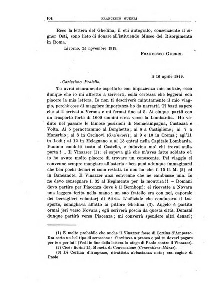 Rassegna storica del Risorgimento organo della Società nazionale per la storia del Risorgimento italiano