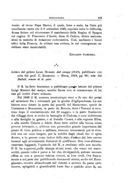 Rassegna storica del Risorgimento organo della Società nazionale per la storia del Risorgimento italiano