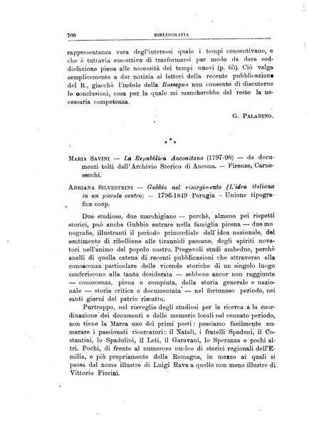 Rassegna storica del Risorgimento organo della Società nazionale per la storia del Risorgimento italiano