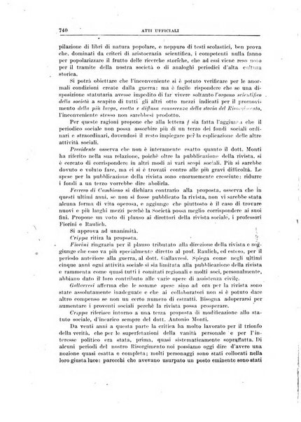 Rassegna storica del Risorgimento organo della Società nazionale per la storia del Risorgimento italiano