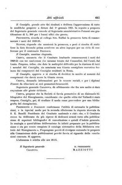 Rassegna storica del Risorgimento organo della Società nazionale per la storia del Risorgimento italiano