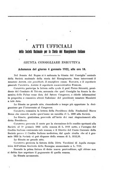 Rassegna storica del Risorgimento organo della Società nazionale per la storia del Risorgimento italiano