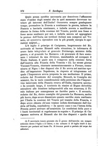 Rassegna storica del Risorgimento organo della Società nazionale per la storia del Risorgimento italiano