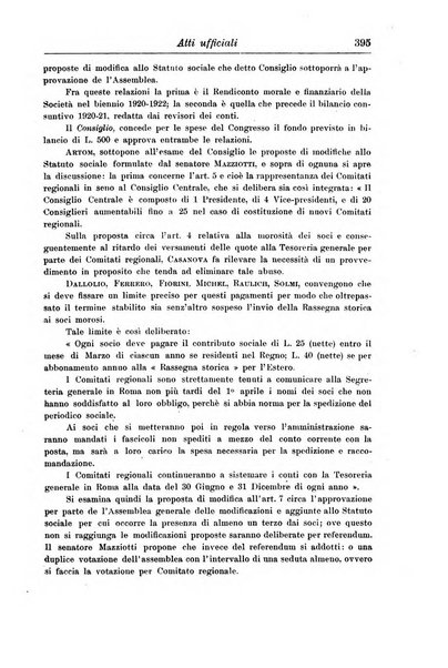 Rassegna storica del Risorgimento organo della Società nazionale per la storia del Risorgimento italiano