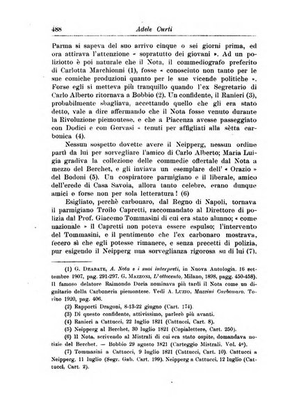 Rassegna storica del Risorgimento organo della Società nazionale per la storia del Risorgimento italiano