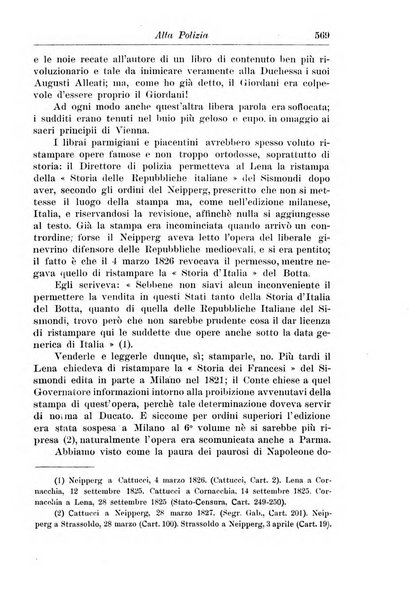 Rassegna storica del Risorgimento organo della Società nazionale per la storia del Risorgimento italiano