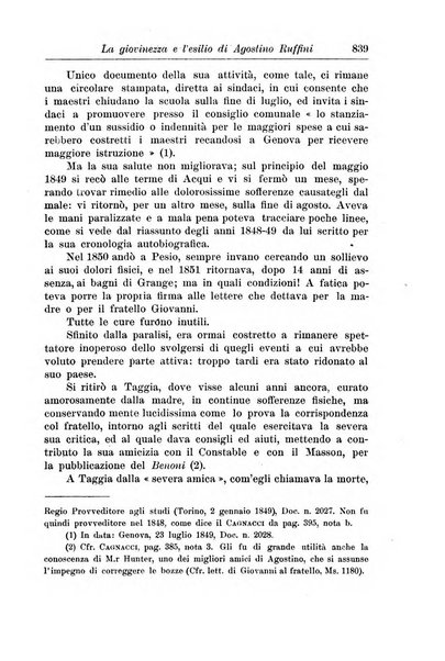 Rassegna storica del Risorgimento organo della Società nazionale per la storia del Risorgimento italiano