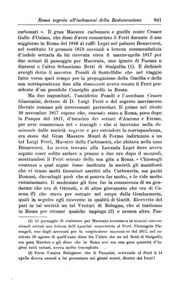 Rassegna storica del Risorgimento organo della Società nazionale per la storia del Risorgimento italiano