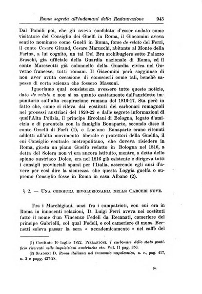 Rassegna storica del Risorgimento organo della Società nazionale per la storia del Risorgimento italiano