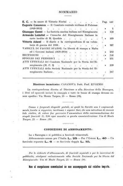 Rassegna storica del Risorgimento organo della Società nazionale per la storia del Risorgimento italiano