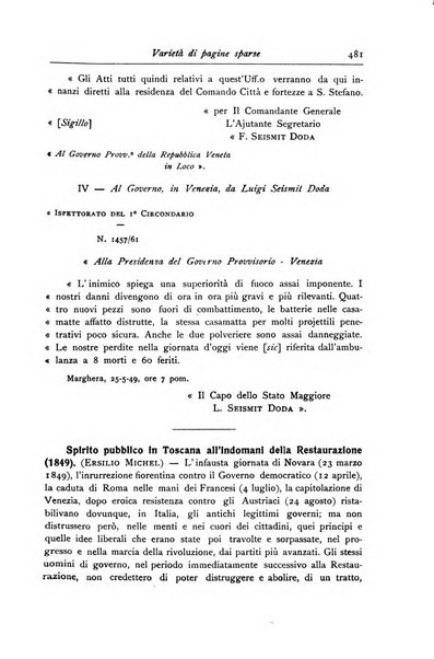 Rassegna storica del Risorgimento organo della Società nazionale per la storia del Risorgimento italiano