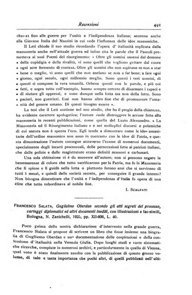 Rassegna storica del Risorgimento organo della Società nazionale per la storia del Risorgimento italiano