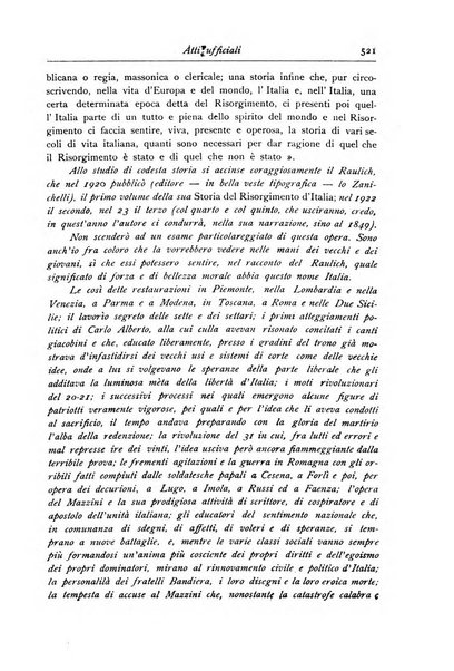 Rassegna storica del Risorgimento organo della Società nazionale per la storia del Risorgimento italiano