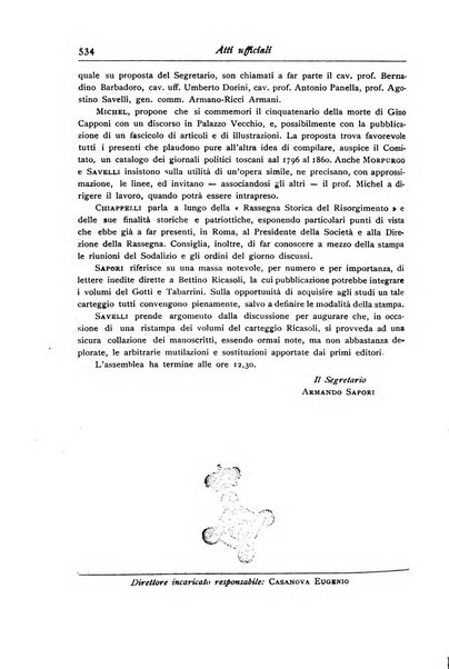 Rassegna storica del Risorgimento organo della Società nazionale per la storia del Risorgimento italiano