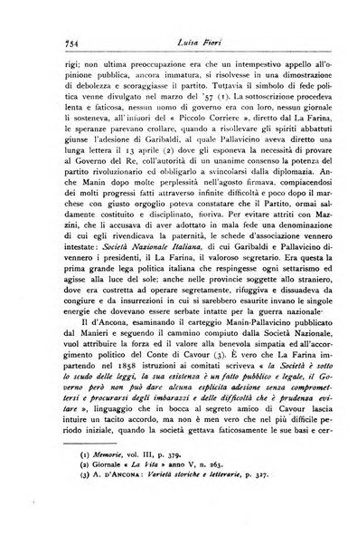 Rassegna storica del Risorgimento organo della Società nazionale per la storia del Risorgimento italiano