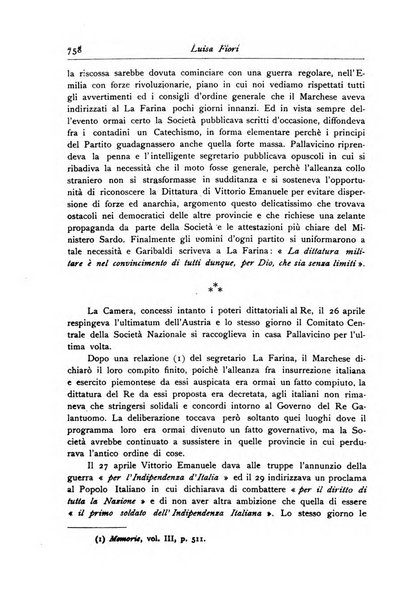 Rassegna storica del Risorgimento organo della Società nazionale per la storia del Risorgimento italiano