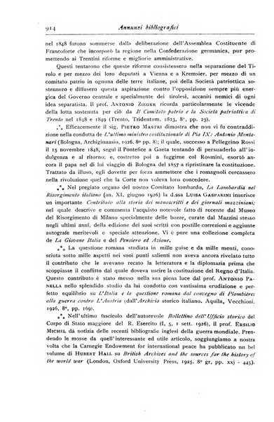 Rassegna storica del Risorgimento organo della Società nazionale per la storia del Risorgimento italiano