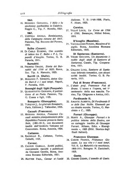 Rassegna storica del Risorgimento organo della Società nazionale per la storia del Risorgimento italiano