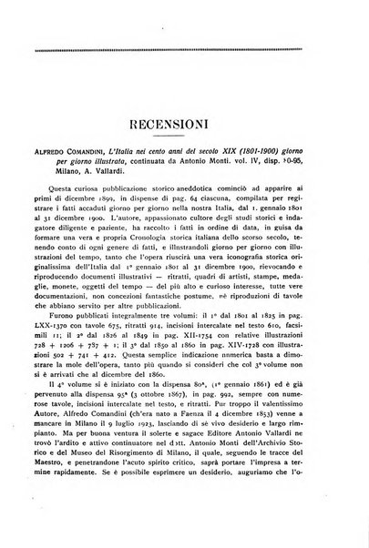 Rassegna storica del Risorgimento organo della Società nazionale per la storia del Risorgimento italiano