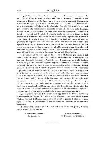 Rassegna storica del Risorgimento organo della Società nazionale per la storia del Risorgimento italiano