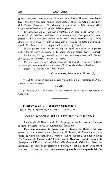 Rassegna storica del Risorgimento organo della Società nazionale per la storia del Risorgimento italiano