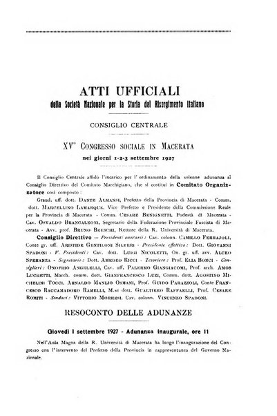 Rassegna storica del Risorgimento organo della Società nazionale per la storia del Risorgimento italiano