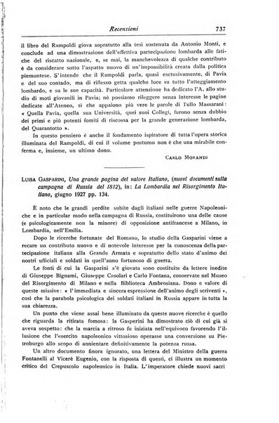 Rassegna storica del Risorgimento organo della Società nazionale per la storia del Risorgimento italiano