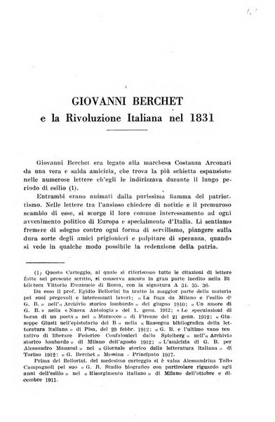 Rassegna storica del Risorgimento organo della Società nazionale per la storia del Risorgimento italiano