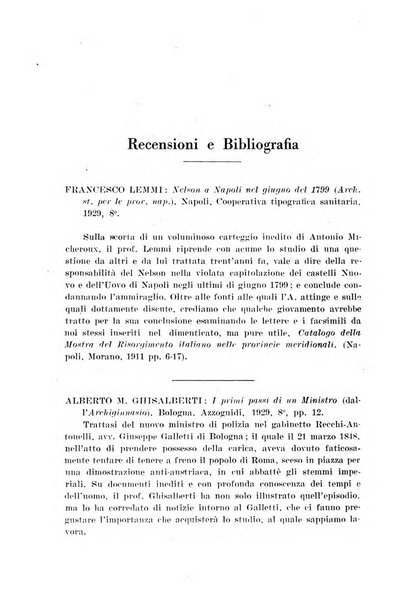 Rassegna storica del Risorgimento organo della Società nazionale per la storia del Risorgimento italiano