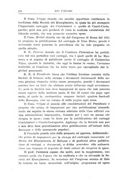 Rassegna storica del Risorgimento organo della Società nazionale per la storia del Risorgimento italiano