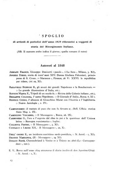 Rassegna storica del Risorgimento organo della Società nazionale per la storia del Risorgimento italiano