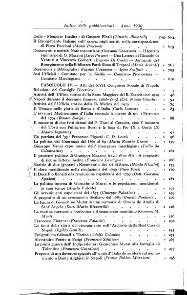 Rassegna storica del Risorgimento organo della Società nazionale per la storia del Risorgimento italiano