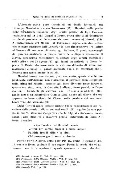 Rassegna storica del Risorgimento organo della Società nazionale per la storia del Risorgimento italiano