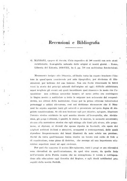 Rassegna storica del Risorgimento organo della Società nazionale per la storia del Risorgimento italiano