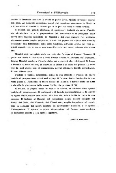 Rassegna storica del Risorgimento organo della Società nazionale per la storia del Risorgimento italiano