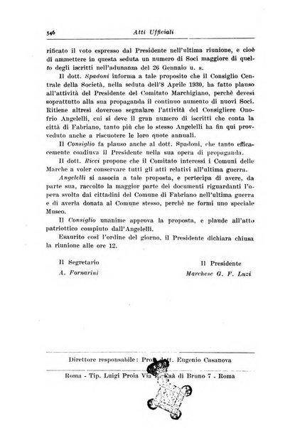 Rassegna storica del Risorgimento organo della Società nazionale per la storia del Risorgimento italiano