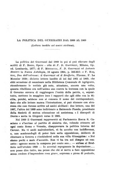 Rassegna storica del Risorgimento organo della Società nazionale per la storia del Risorgimento italiano