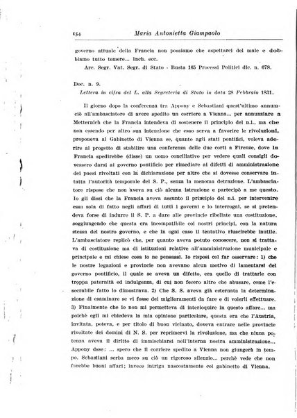 Rassegna storica del Risorgimento organo della Società nazionale per la storia del Risorgimento italiano