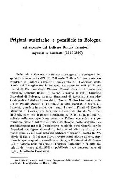 Rassegna storica del Risorgimento organo della Società nazionale per la storia del Risorgimento italiano