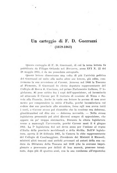 Rassegna storica del Risorgimento organo della Società nazionale per la storia del Risorgimento italiano